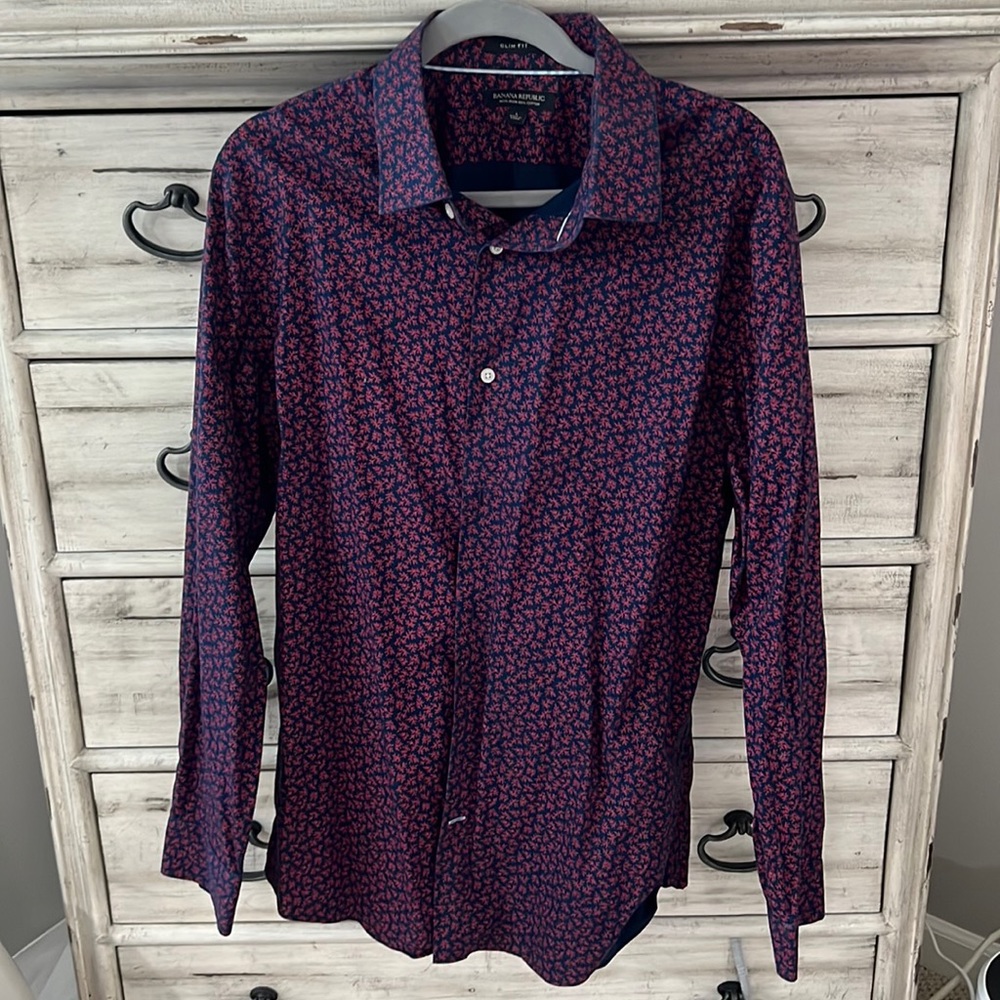 Men’s banana republic button down